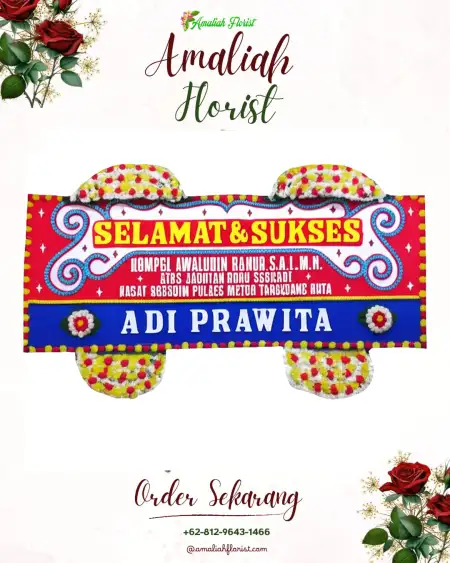 Papan Bunga Ucapan Selamat Cimungkal